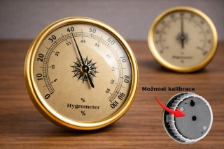 Hygrometr (vlhkoměr) pro orientační měření vlhkosti vzduchu